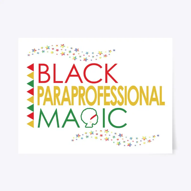 Black Paraprofessional Magic Cool Gift