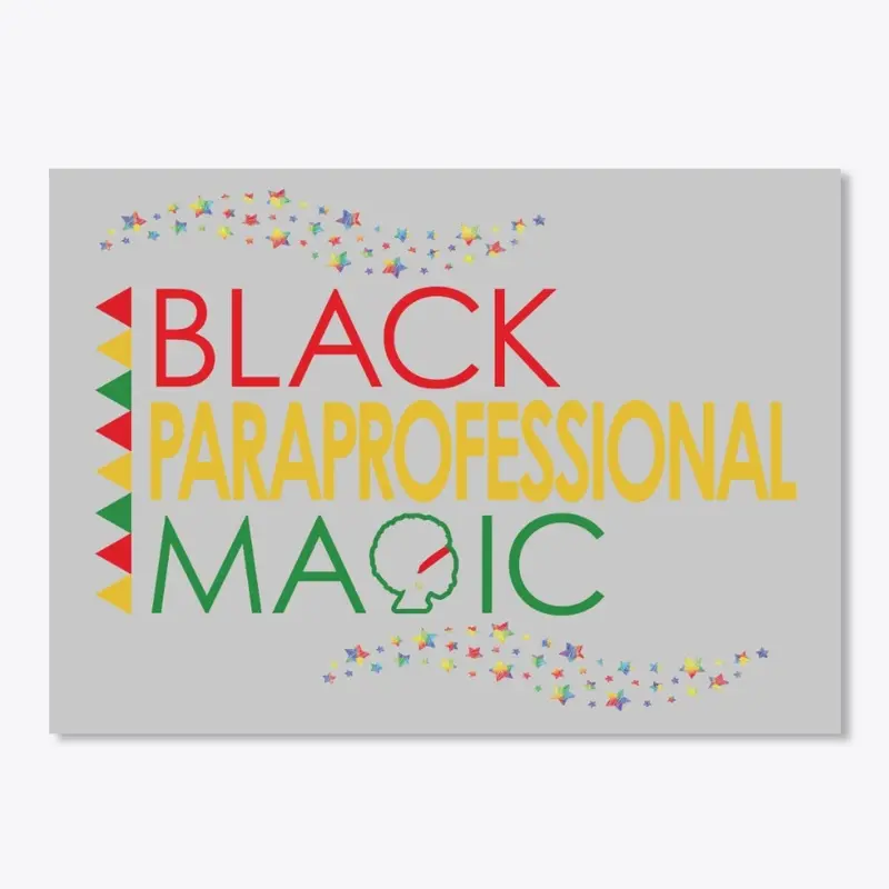 Black Paraprofessional Magic Cool Gift